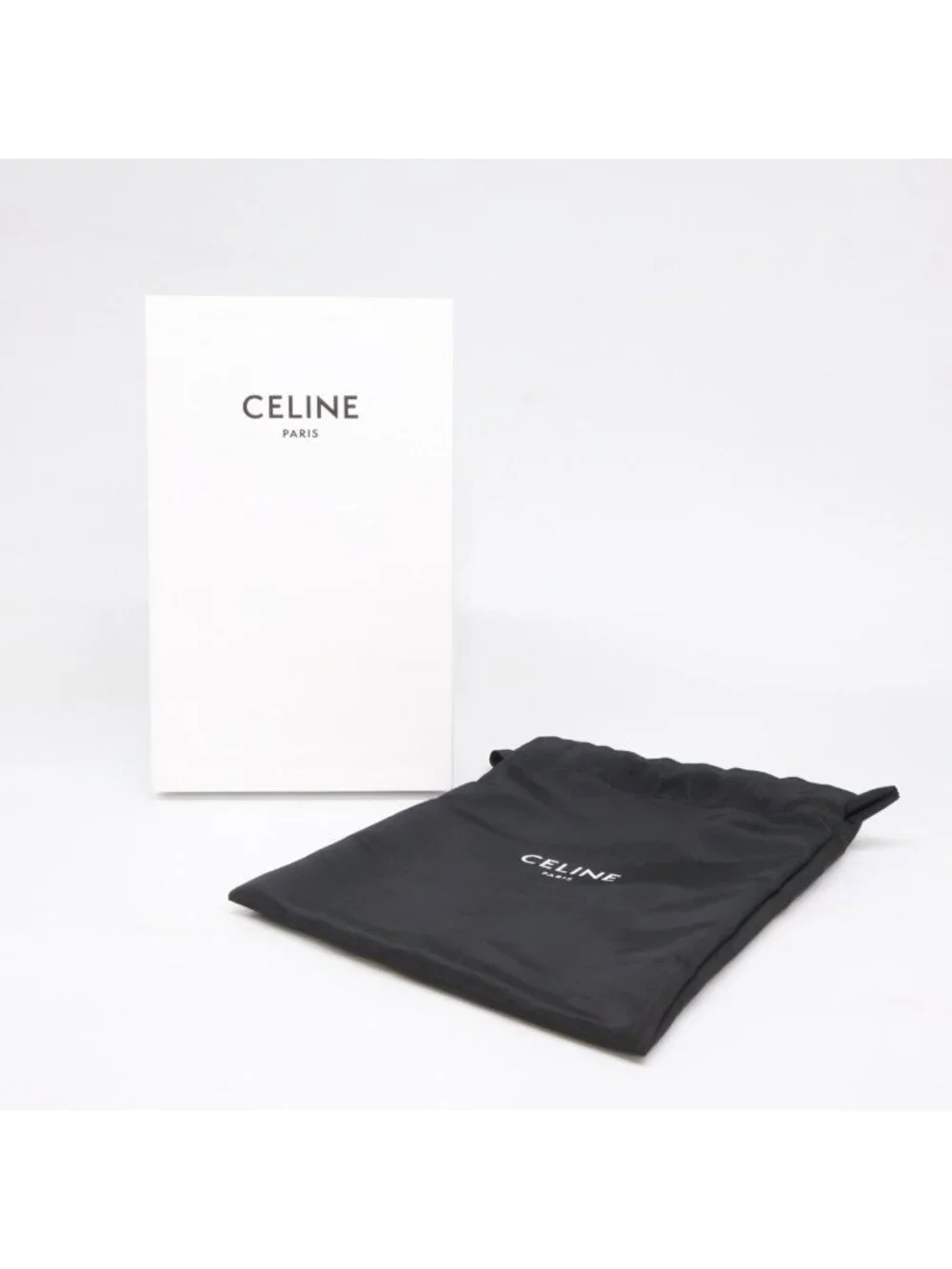 Celine Large Zip Wallet Triomphe Embossed Calfskin